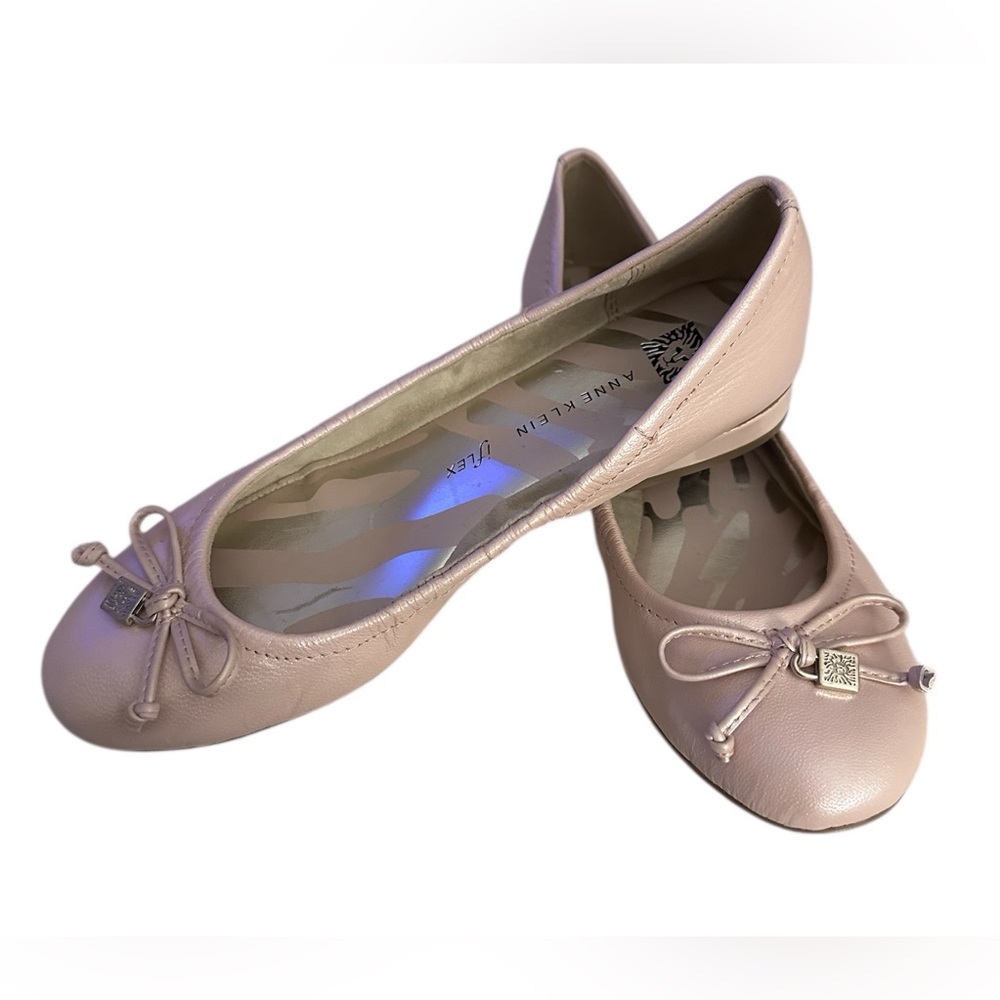 Anne Klein Soft Pink Ballet Flats Shoes Size 6